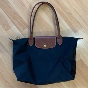 Longchamp Small Le Pliage Nylon Shoulder Tote